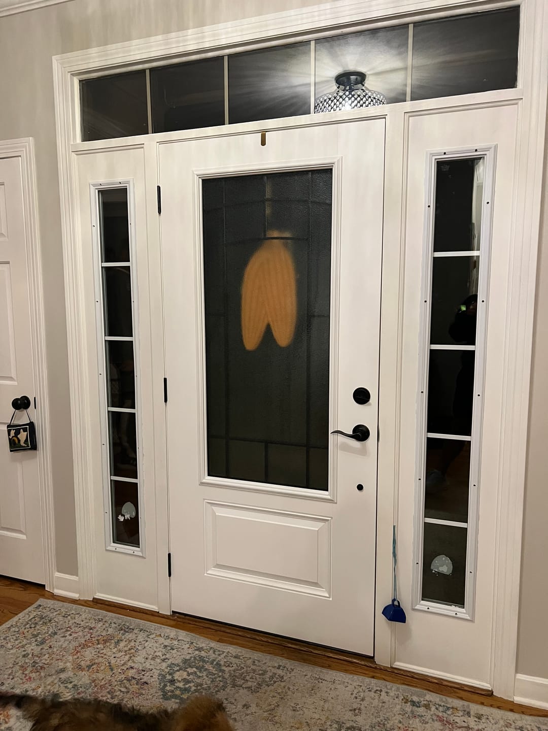 Customer photo review of Grills Between Glass 5 Lite Glass and Frame Kit (Full Sidelite)