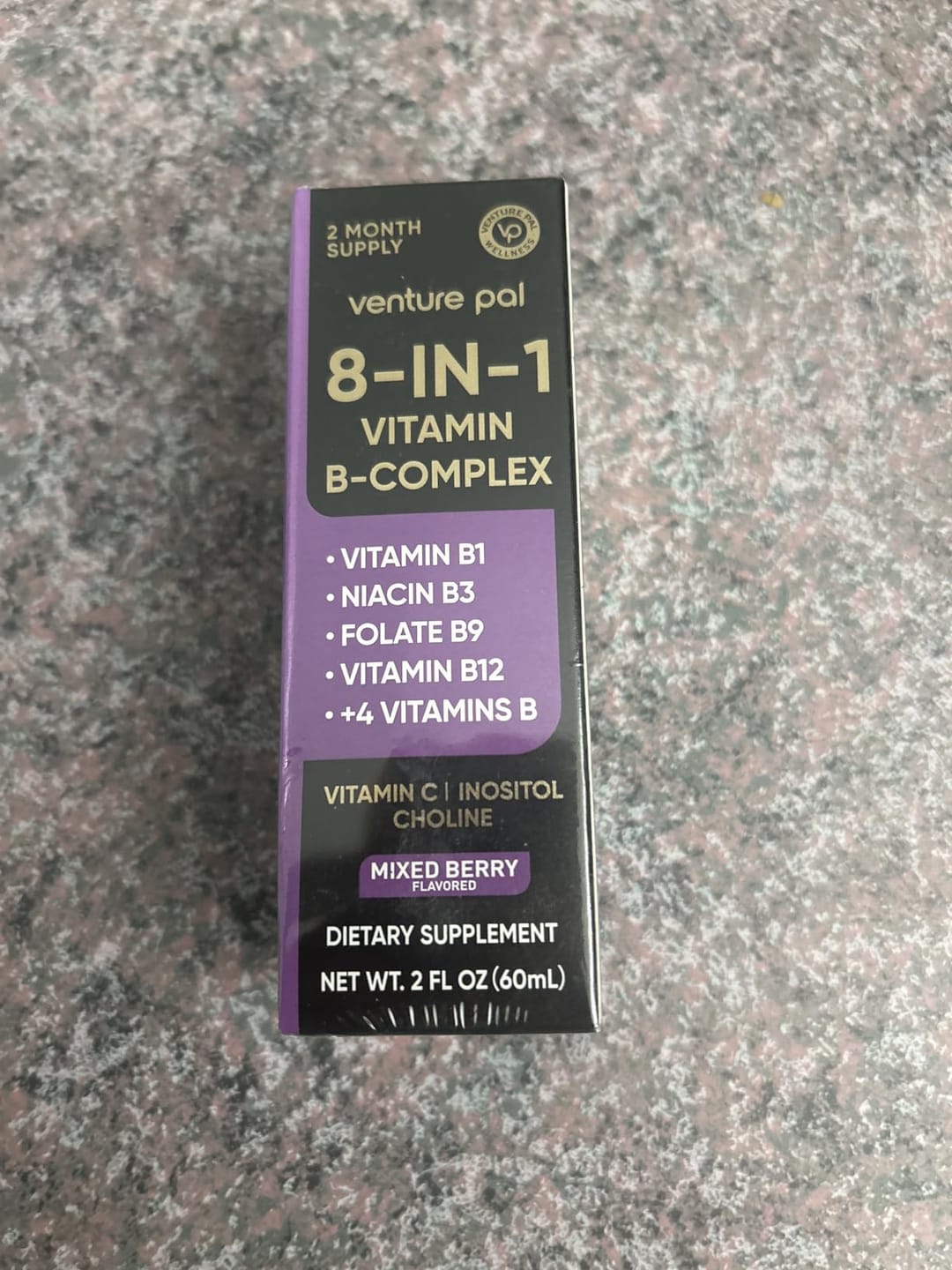 Customer photo review of Vitamin B - complex - Mixed Berry - 200 mcg Liquid Drops