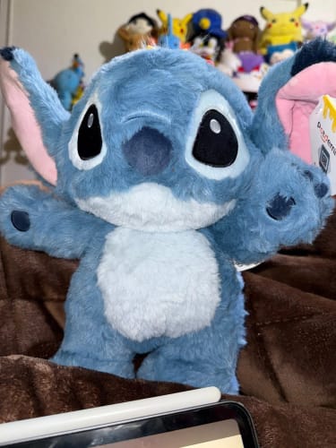 Customer photo review of Disney Stitch Soft Plush Toys