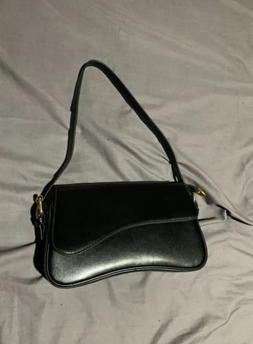 Customer photo review of Mila Shoulder Saddle Bag