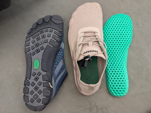 Customer photo review of Abyss I - Barefoot Water Shoes