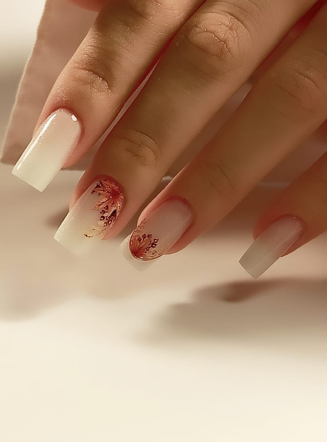 Customer photo review of Supreme Milky White Builder gel