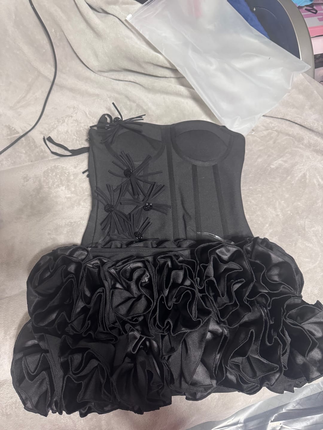 Customer photo review of Sophia Rose - Black (FEW LEFT)