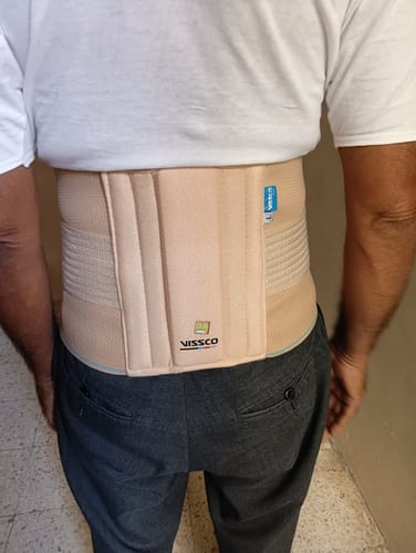 Customer photo review of Sacro Lumbar Belt (Mild Support) | Provides Support to Lower Back | Corrects Posture & Relieves Back Pain (Beige)