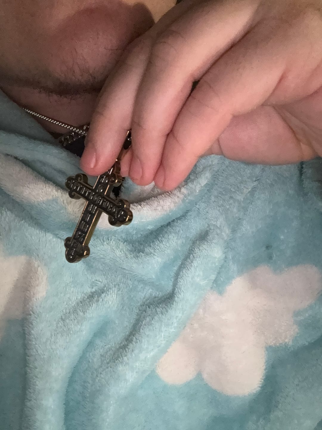 Customer photo review of HOLY CROSS. - GOLD
