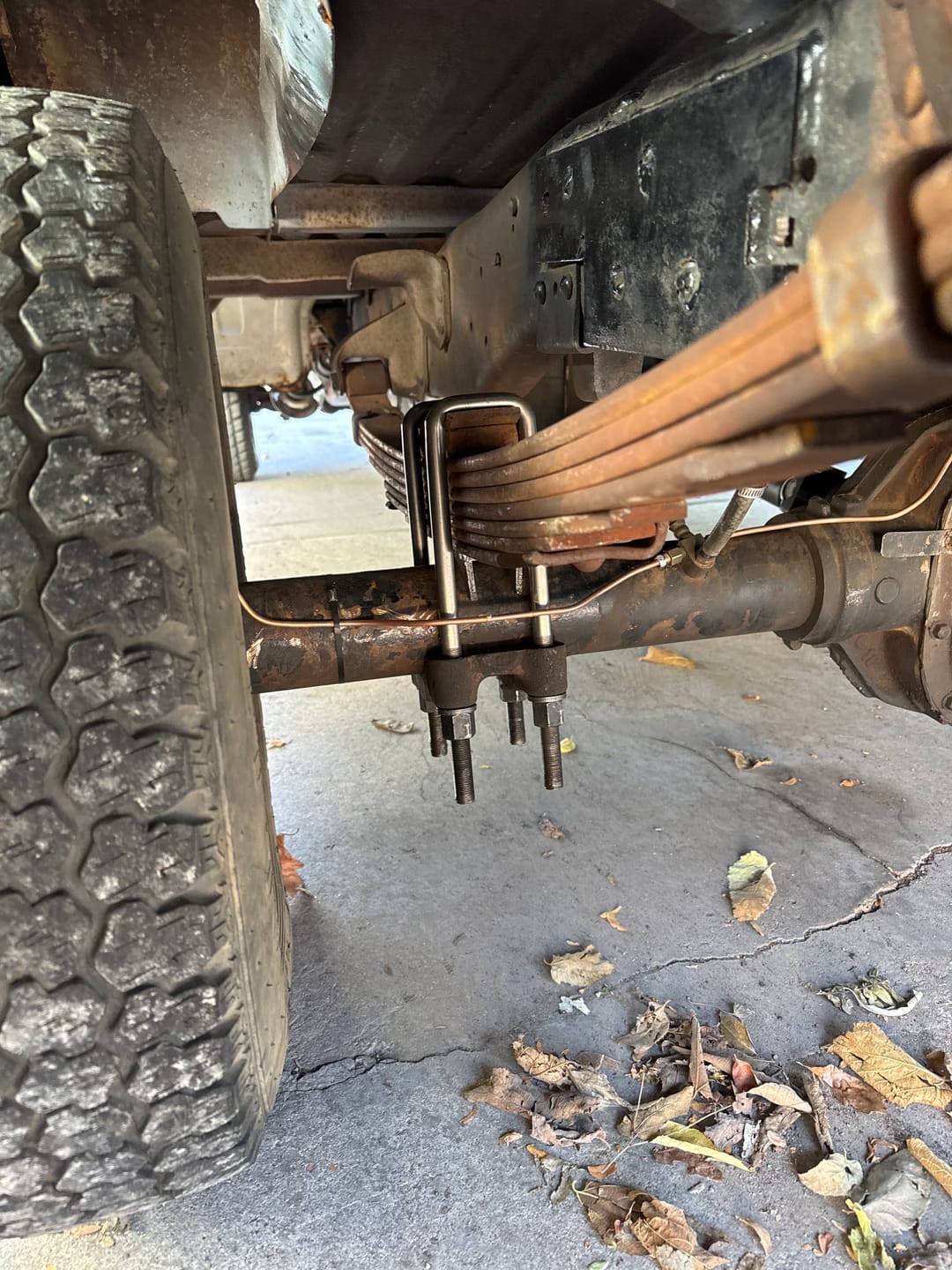 Customer photo review of 5/8 Inch Diameter U-Bolts - Square