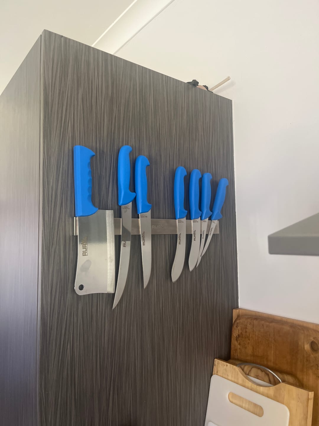 Customer photo review of 7PC Professional Butchers Knife Set with Cleaver