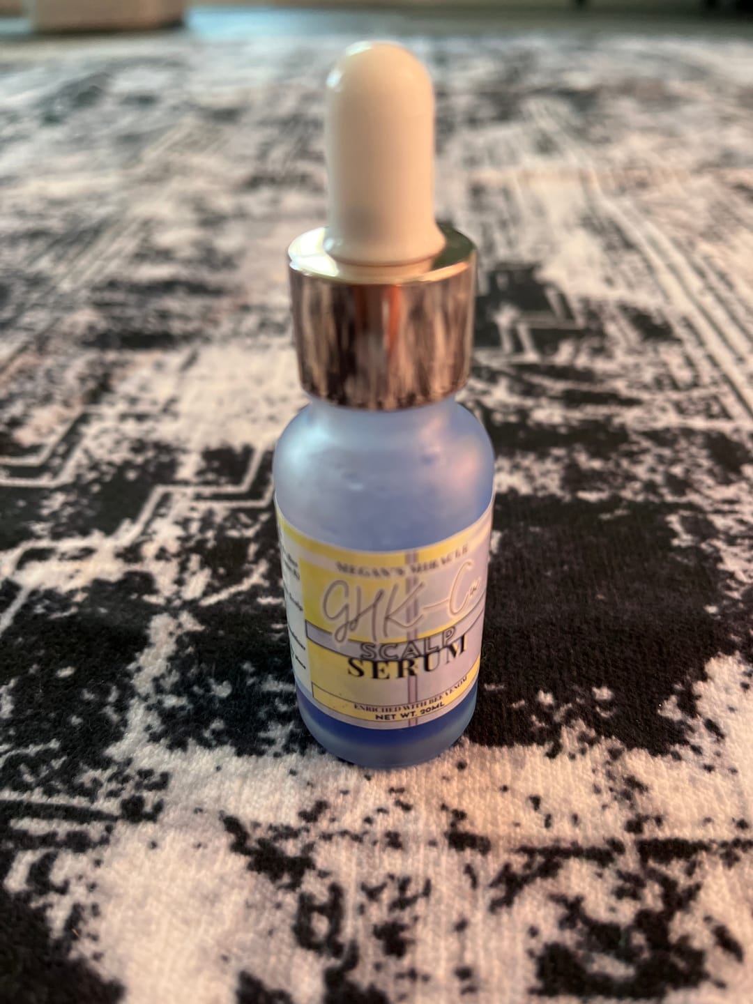 Customer photo review of GHK-Cu Scalp & Hair Serum