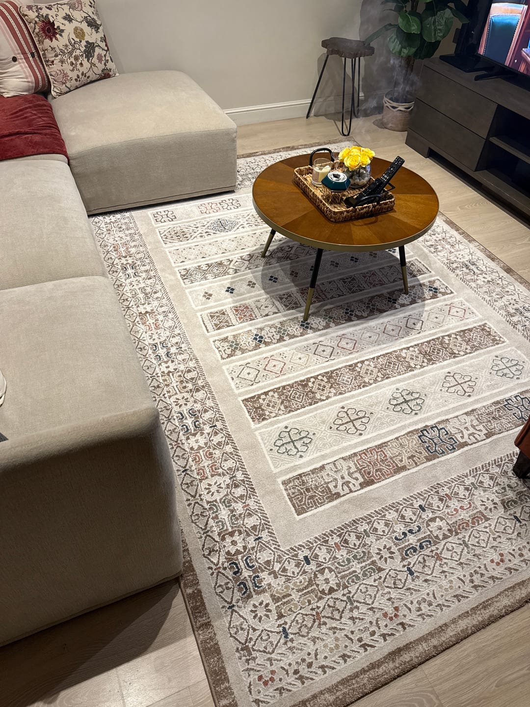 Customer photo review of سجادة بوهيمي - رفيف