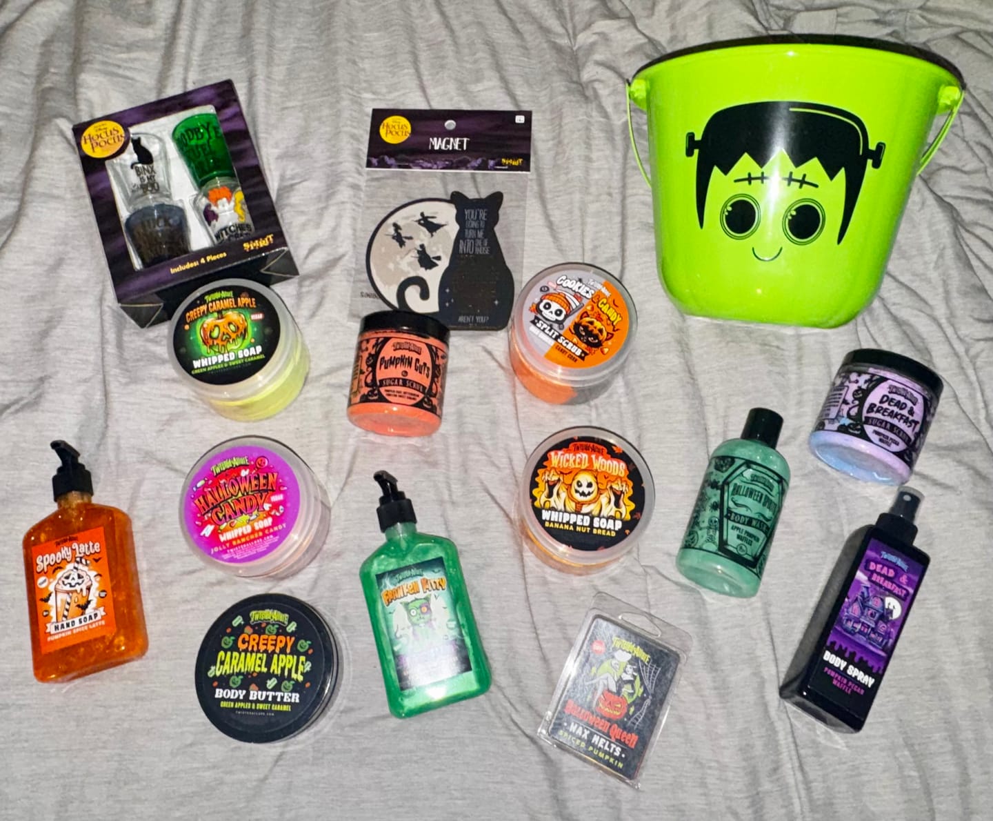 Customer photo review of Mystery Halloween Buckets