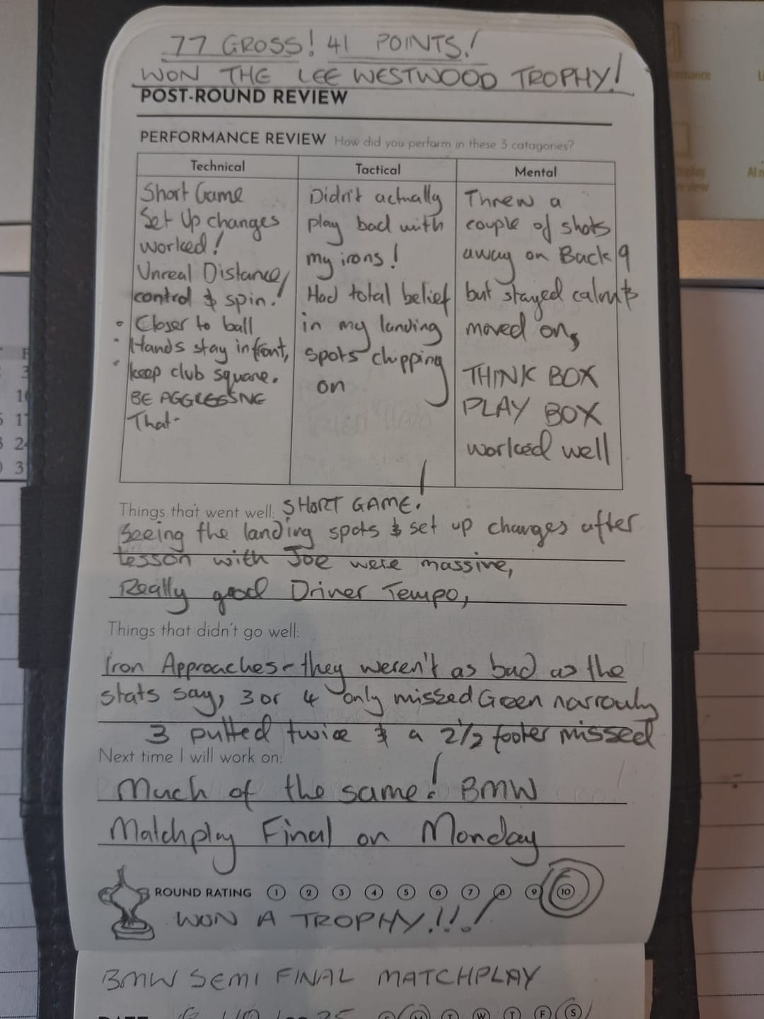Customer photo review of The Track Pad Pro