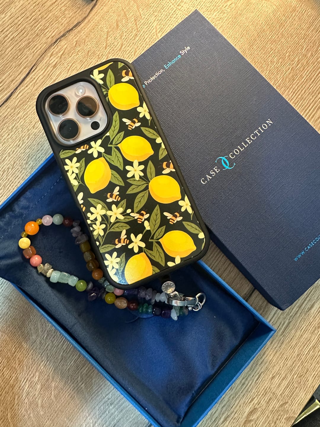 Customer photo review of Lemon and Bees - iPhone 16 Pro Case