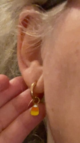 Customer photo review of Candy Corn Charms