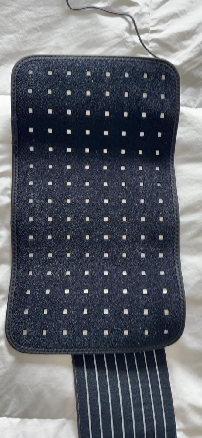 Customer photo review of Solasculp™ ContourBand – Arm & Thigh Red Light Therapy