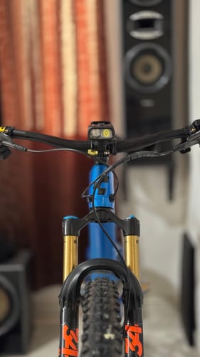 Customer photo review of HORI 1300 DUAL MOUNTED BIKE LIGHT