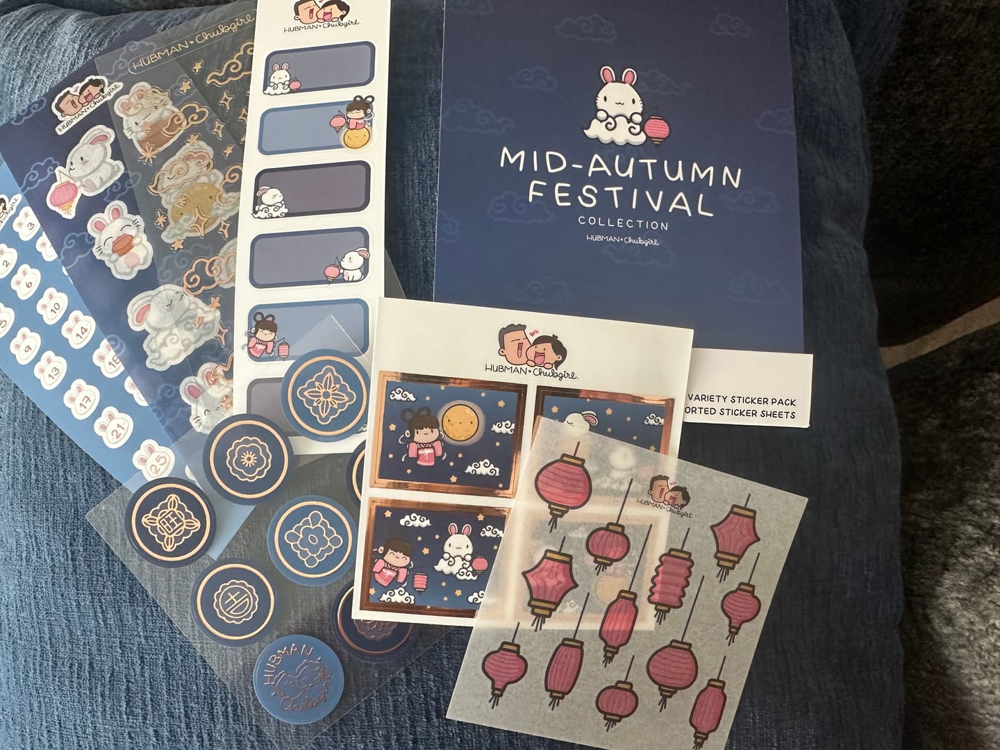 Customer photo review of Mid-Autumn Festival Variety Sticker Pack