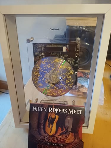 Customer photo review of M1 Music Frame CD Player