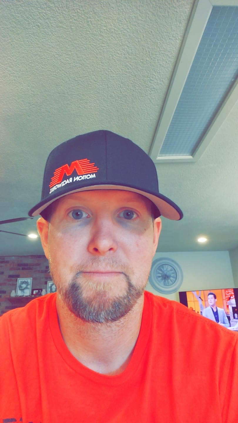 Customer photo review of Motion Raceworks Hat Black Flex Fit