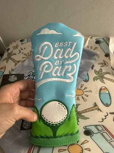 Customer photo review of Best Dad by Par Headcover