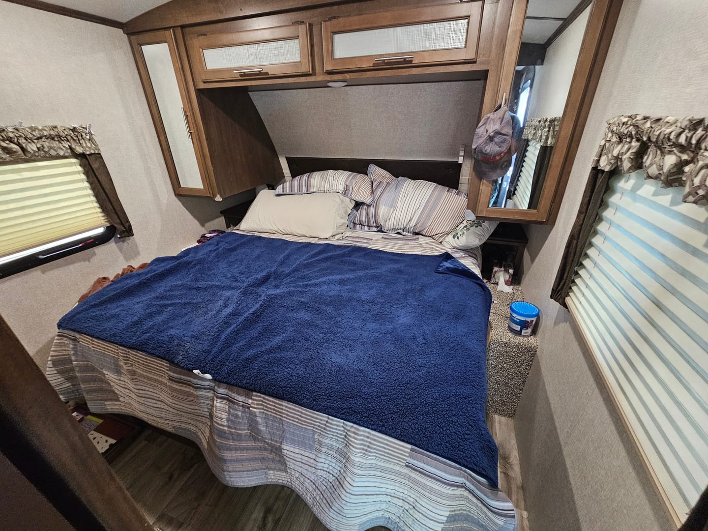 Customer photo review of Waterproof Splash Blanket™️ -  Hamptons Navy The OG