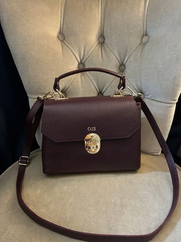 Customer photo review of The Lucinda Top Handle Bag