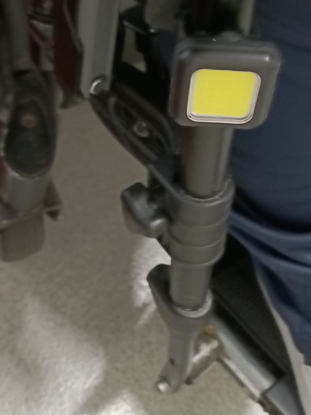 Customer photo review of LED Safety Lights for Electric Wheelchair