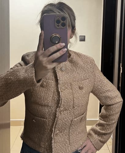 Customer photo review of Selina Vintage Jacket