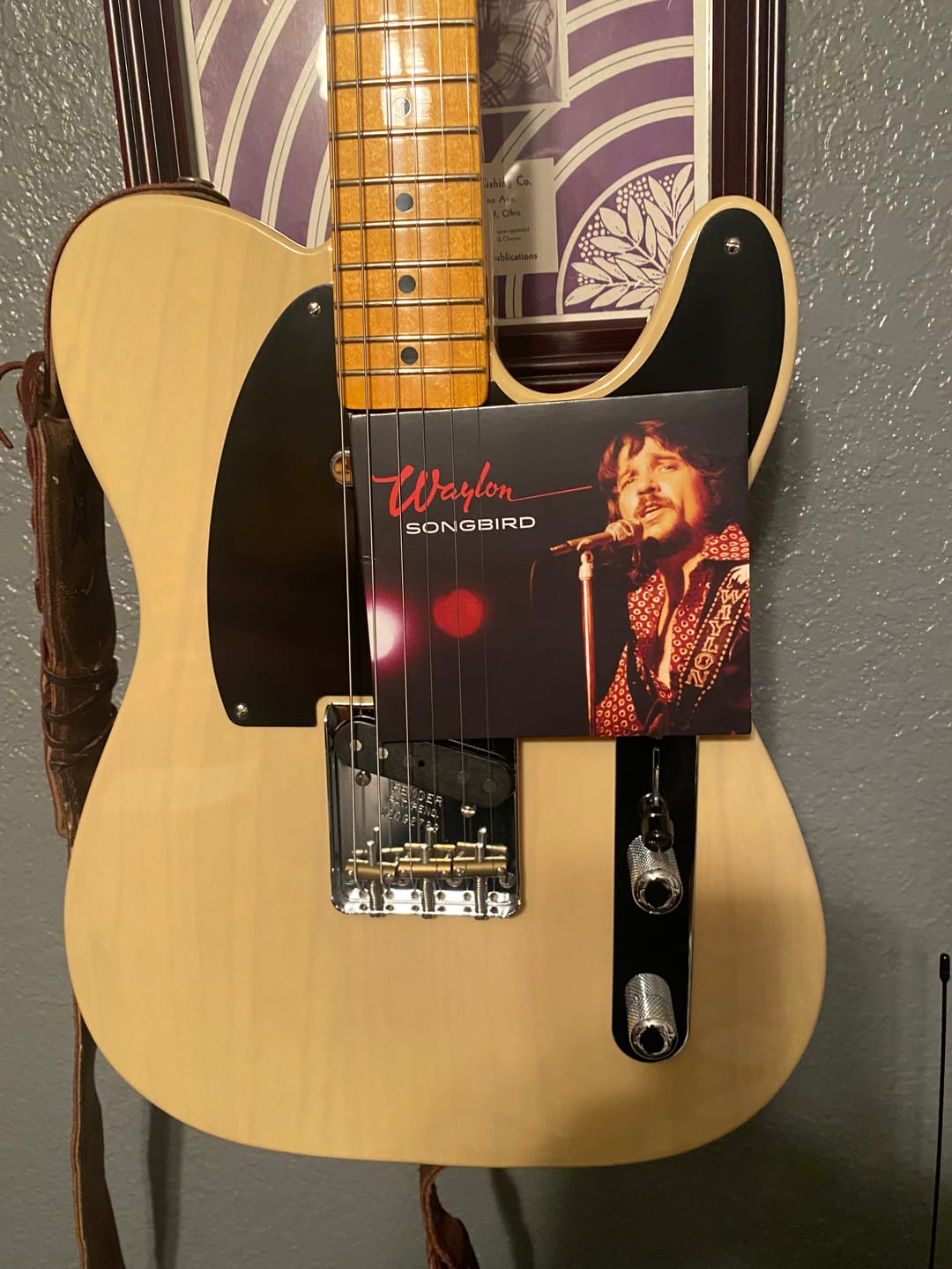 Customer photo review of Waylon Jennings "Songbird" CD Pre-Order
