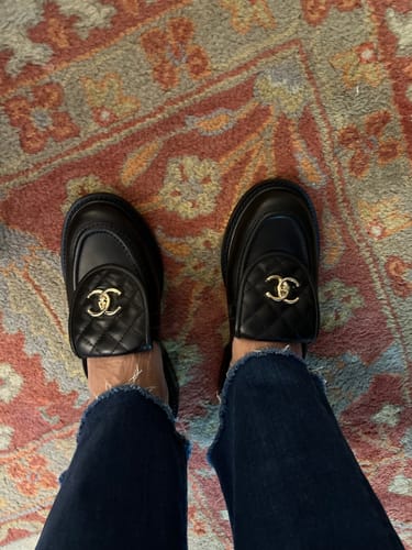 Customer photo review of CC Mule In Black Cowhide 145661