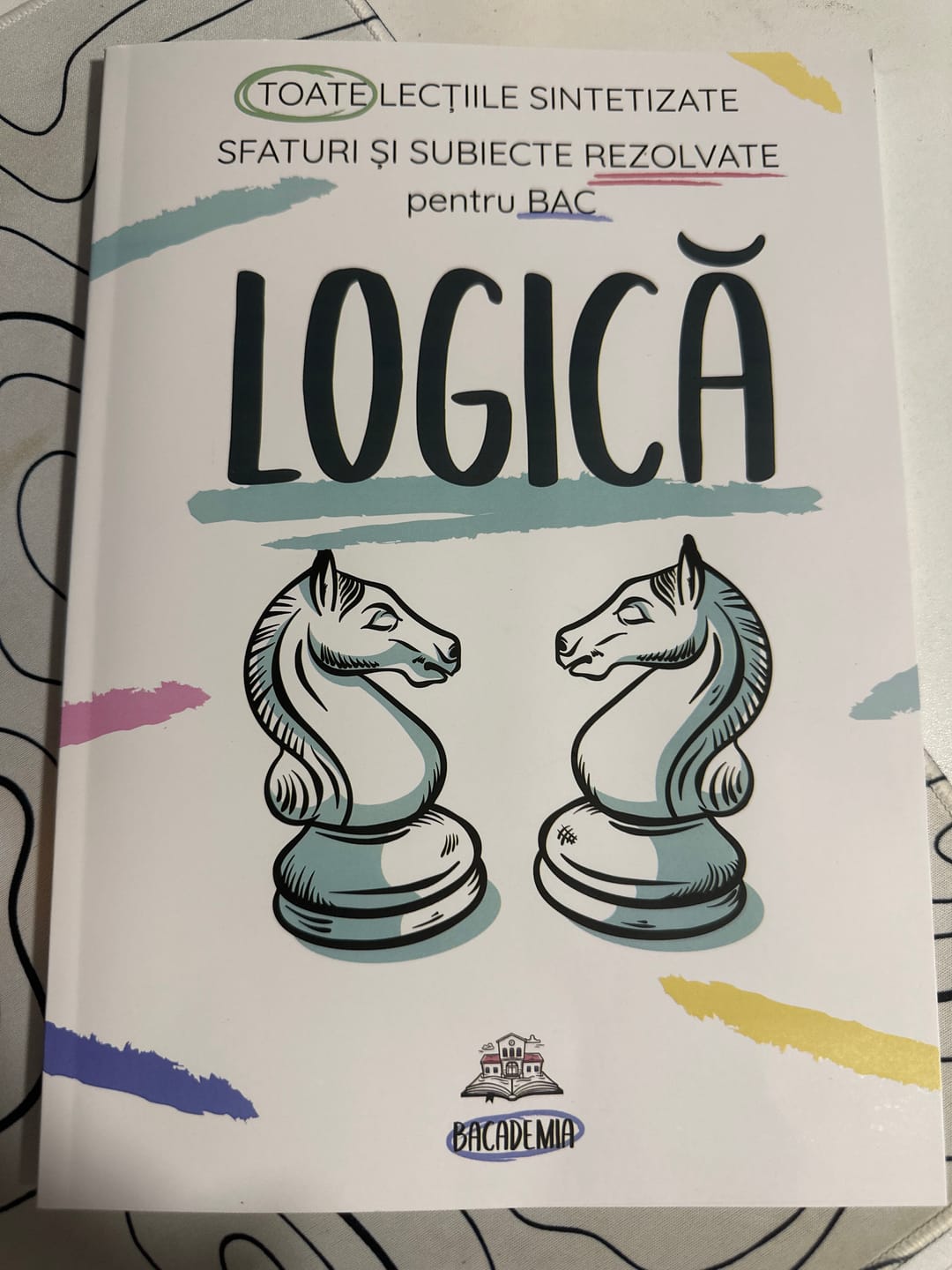 Customer photo review of Carte Logică Bacalaureat Bacademia
