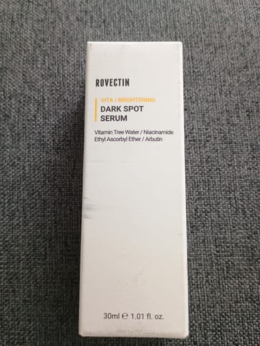 Customer photo review of Vita Dark Spot Serum