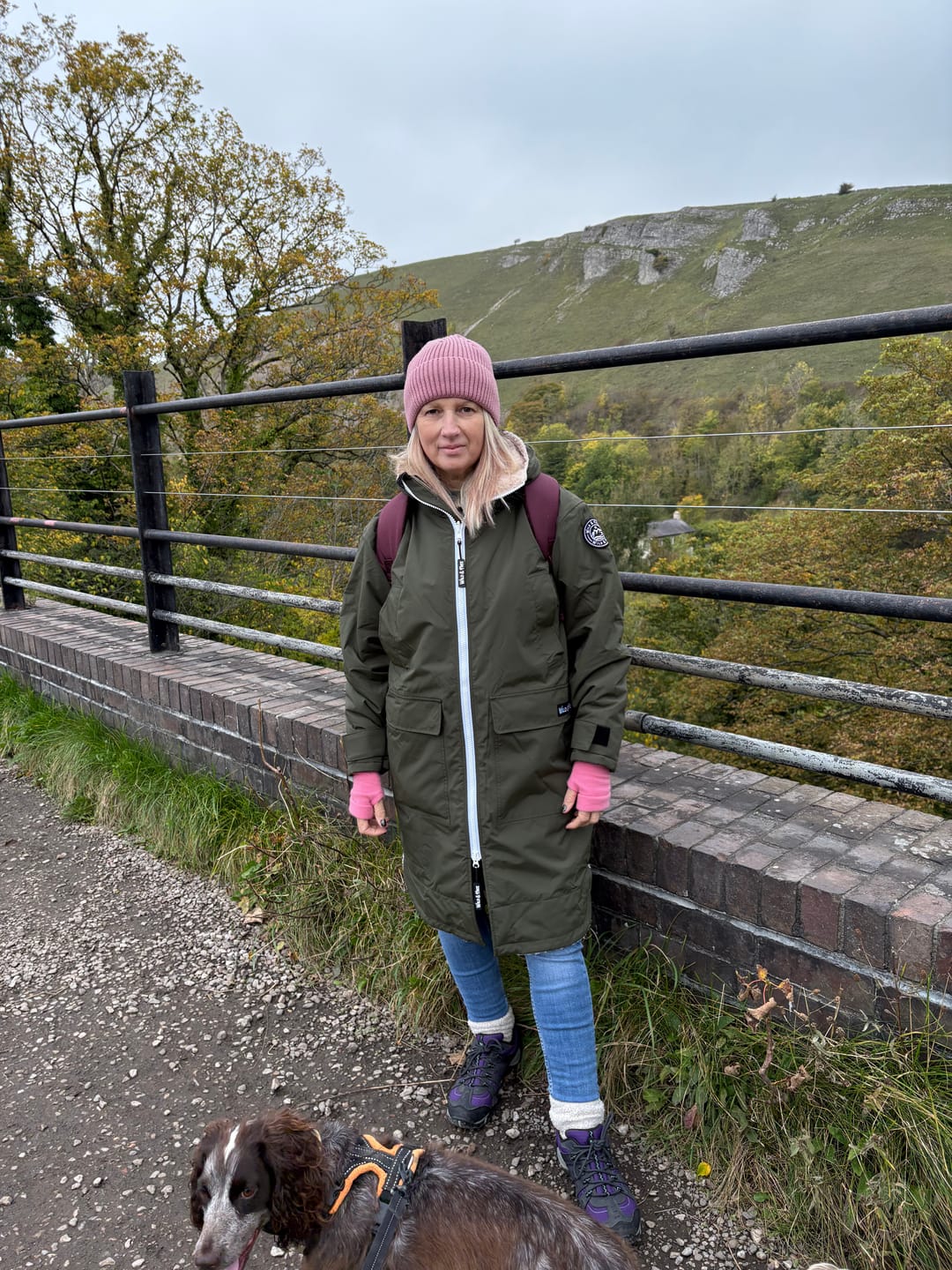 Customer photo review of Raincoat & Changing Robe in One - The Classic Cobe Olive Green