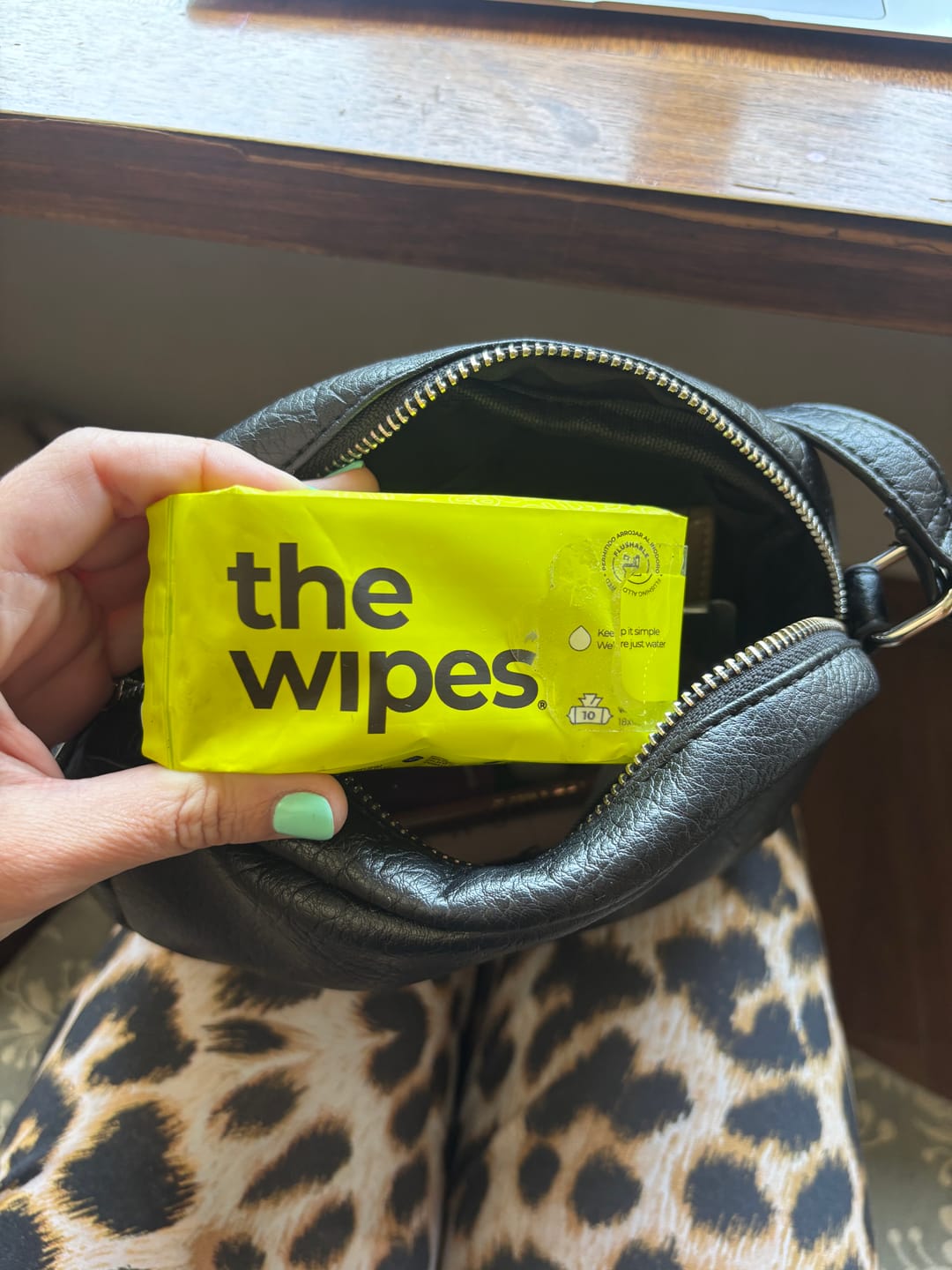 Customer photo review of packs — the wipes® pocket