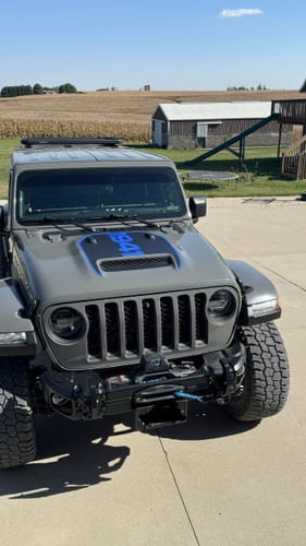 Customer photo review of Mojave/392 Hood Graphic - 1941 Colored Outline