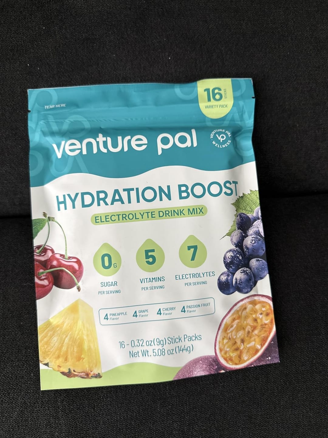 Customer photo review of Sugar Free Electrolyte Powder Packets