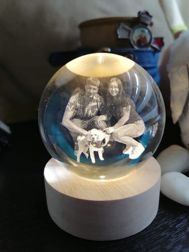 Customer photo review of Esfera Personalizada