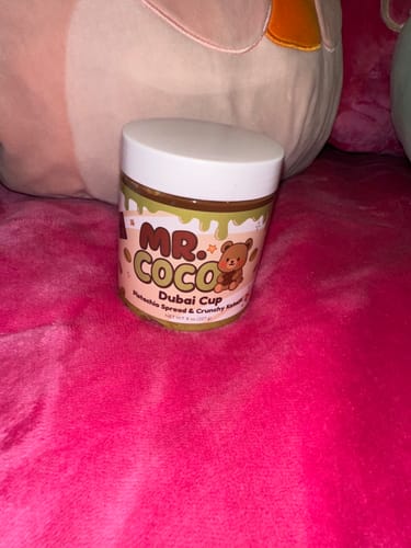 Customer photo review of Viral Pistachio Stuffed Bar Kit