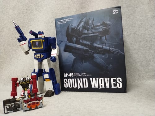 Customer photo review of 4th Party RP46 KO RP01 Acoustic Wave (Soundwave MP size)