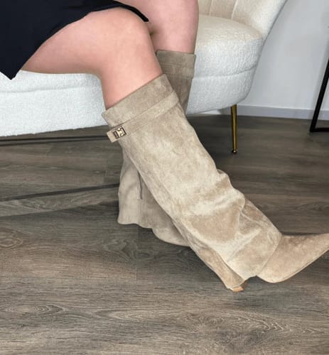 Customer photo review of Monica High Boots