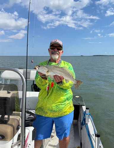 Customer photo review of Deep Sea Camo Performance Long Sleeve