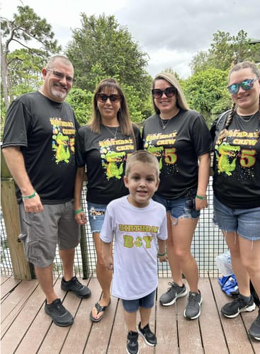 Customer photo review of Premium Hot Peel DTF Transfers By Size and Quantity