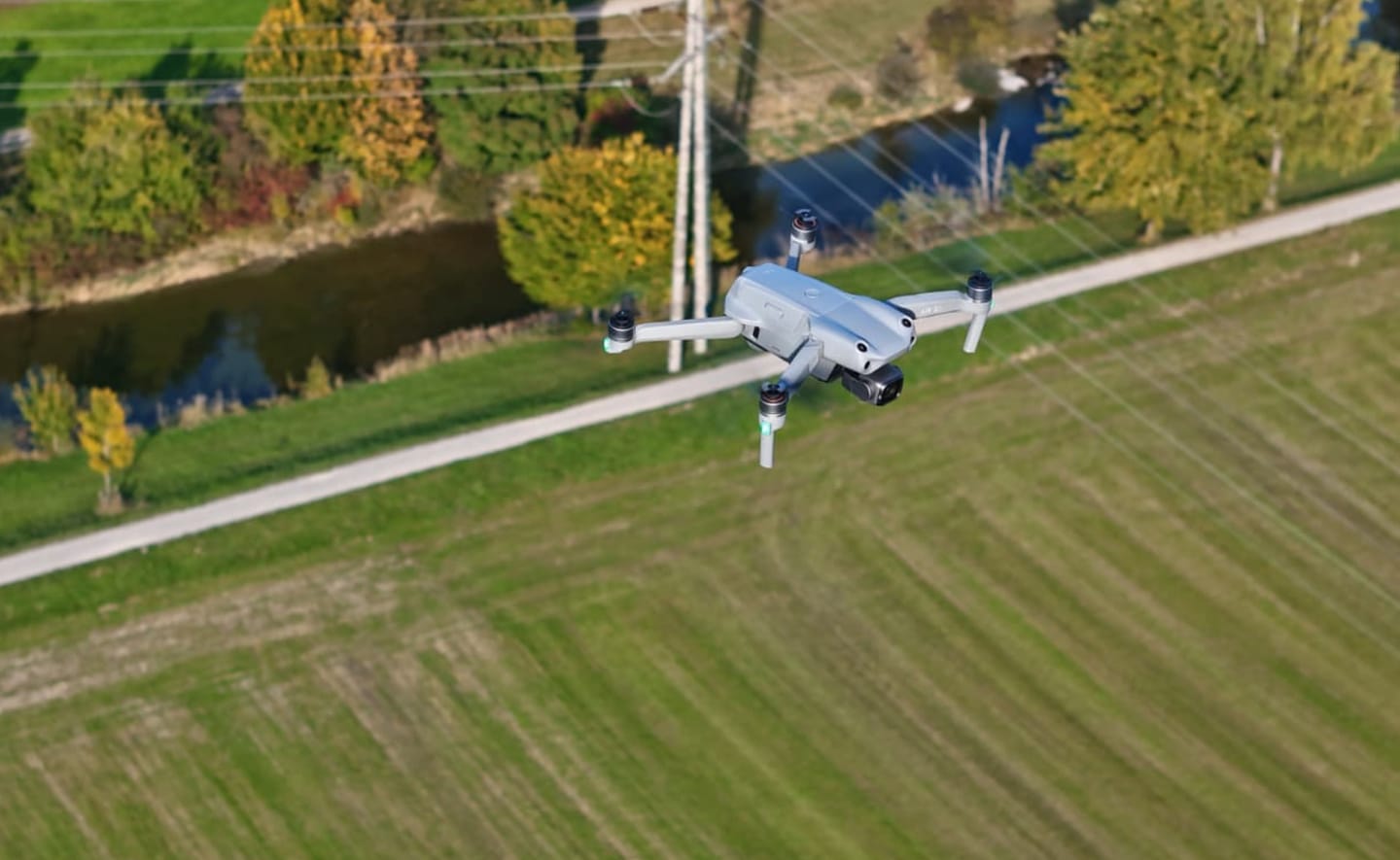 Customer photo review of DJI Air 2S STEALTH Upgrade Propellers - x4 Black