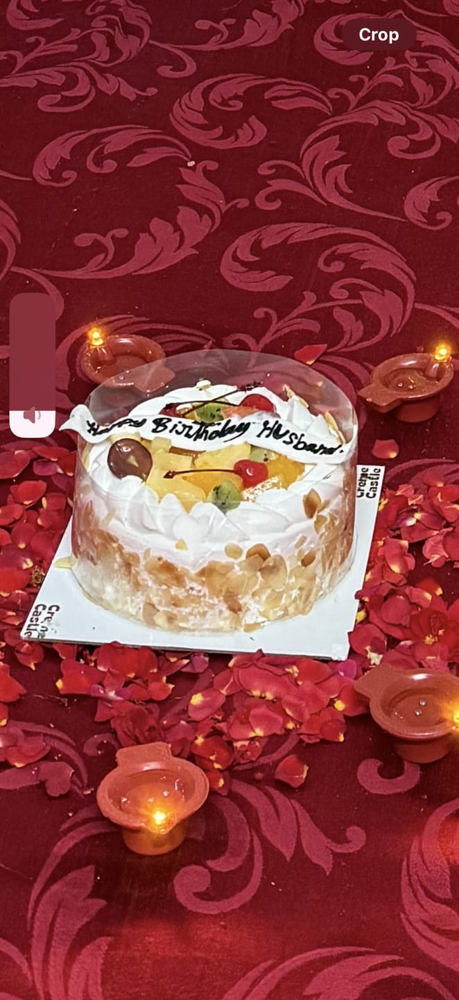 Customer photo review of Fresh Fruit Cake