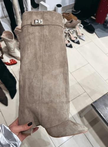 Customer photo review of Monica High Boots