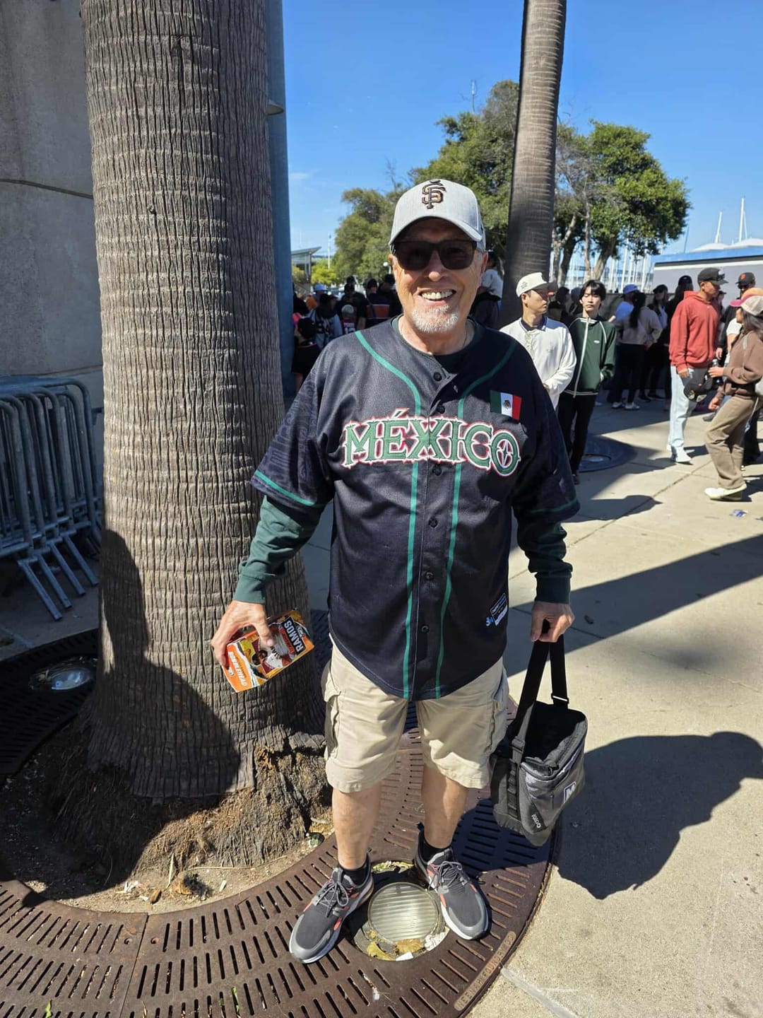 Customer photo review of Mexico Heritage Custom Baseball Jersey