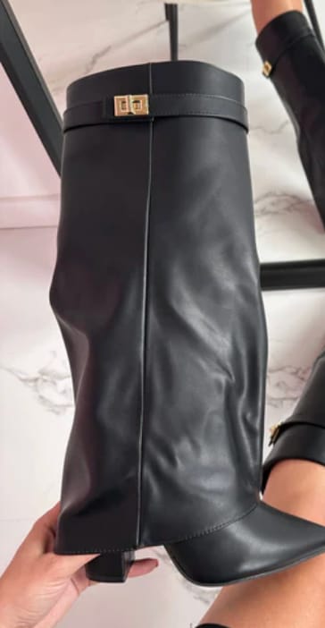 Customer photo review of Monica High Boots
