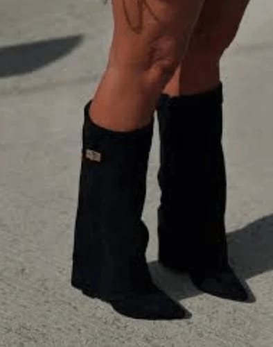 Customer photo review of Monica High Boots
