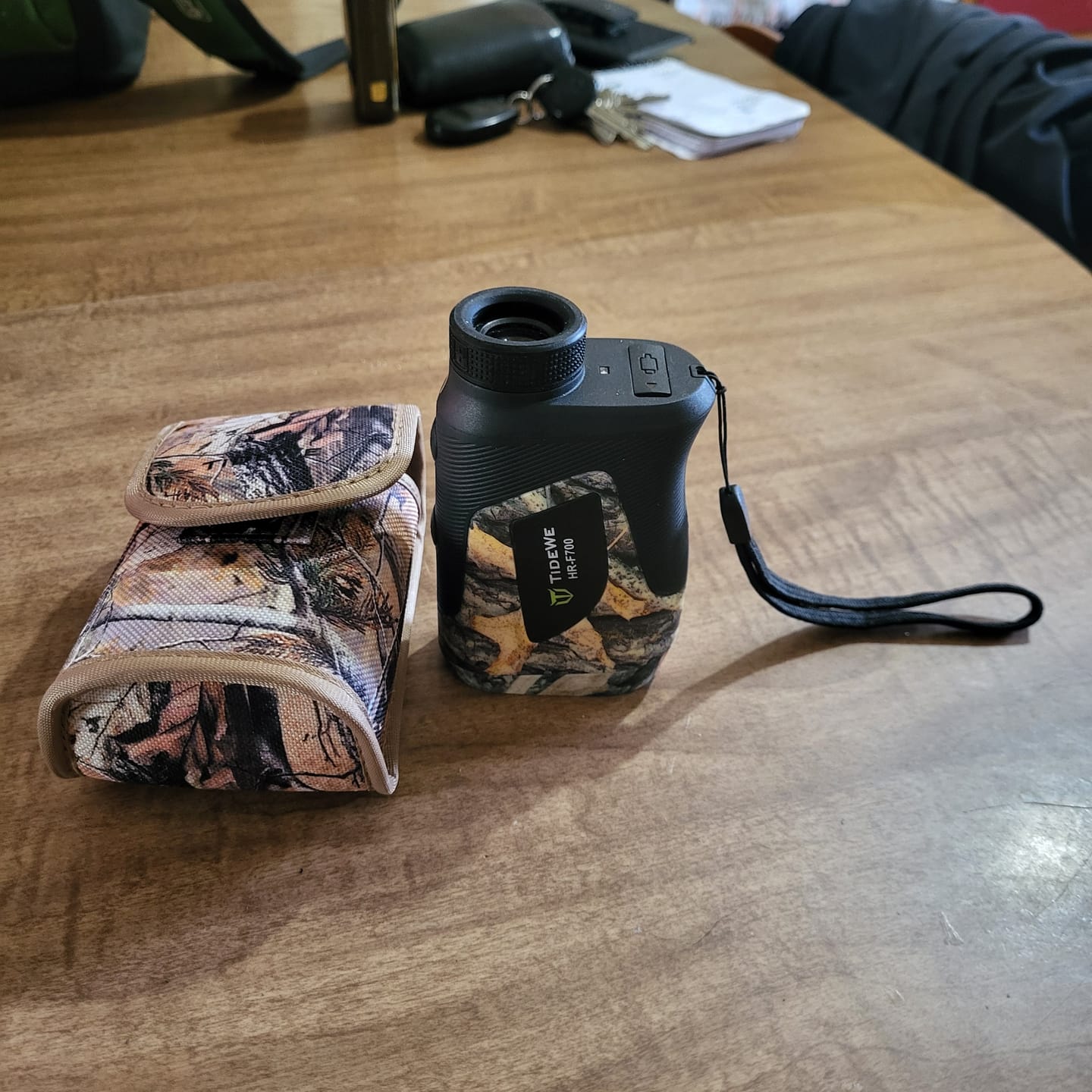 Customer photo review of Camo Deer Hunting Rangefinder 700/1000Y Laser Range Finder