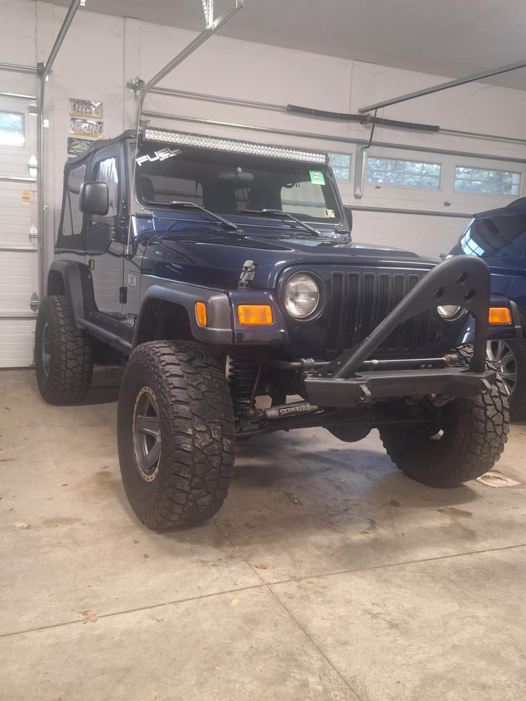 Customer photo review of OPENROAD 10,000lbs Electric Winch with Synthetic Rope-Panther Series 3S