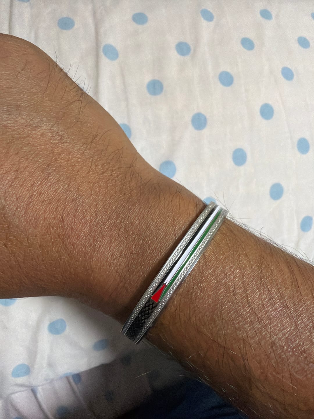 Customer photo review of Palestine Heritage Cuff